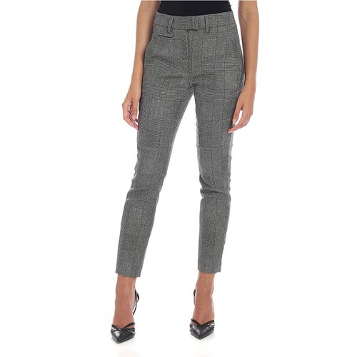 DONDUP DONDUP 19秋冬女士休闲裤 时尚logo点缀的都市休闲新风尚