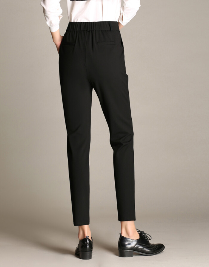 VKQUE秋季九分西装裤 高腰修身，打造优雅休闲新风尚